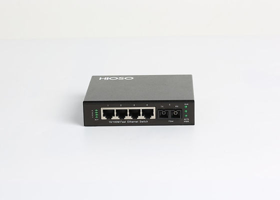 утверждение CCC переключателя 4 локальных сетей порта 10/100M TP 1 100M FX оптически