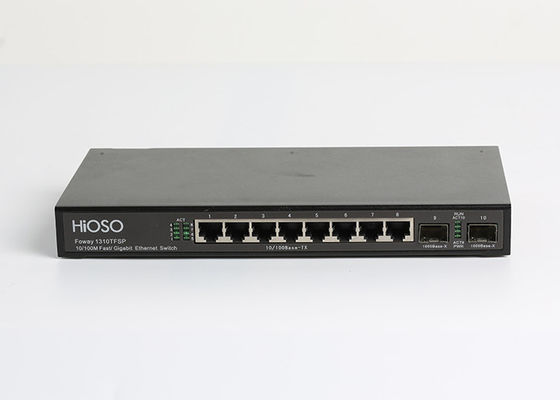 Управляемый или не управляемый переключатель доступа 8 локальных сетей портов 100M TP 2 1000M SFP