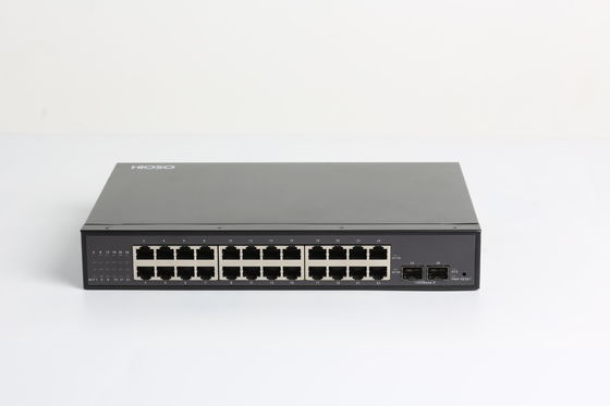 24 порта Rj45 1000M 2 порта переключателя 26 локальных сетей гигабита портов 1000M SFP