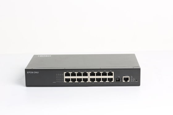 16 портов сети стандарта Ethernet EPON ONU FTTH EPON 16 10/100M переносят блок сети черного onu оптически