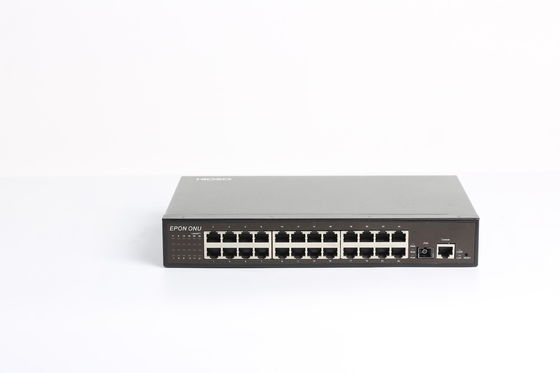 Порты сети стандарта Ethernet Tx 1310nm Rx1490nm 24 гаван EPON ONU 24 10/100M