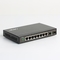 Переключатель локальных сетей гигабита переключателя доступа локальных сетей портов uplink волокна ge портов +2 Hioso 8 Rj45 TP