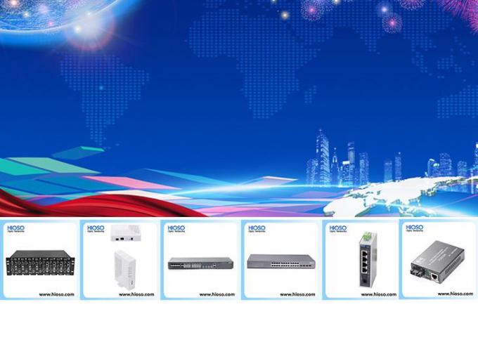 1000Mbps переключатель локальных сетей Poe портов сети 8 с 1 гигабитом комбинированным гаван DC48V