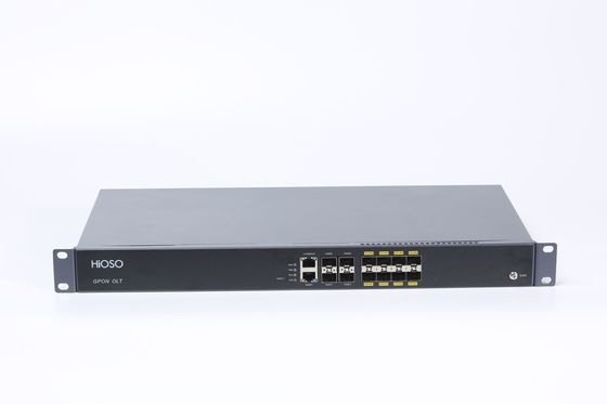 HA7308G-J 8PON GPON OLT Поддержка WEB SNMP CLI 4 GE/10GE SFP/SFP+(10GE) оптических портов восходящей связи