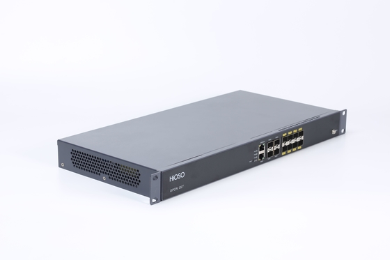 HA7308G-J 8PON GPON OLT Поддержка WEB SNMP CLI 4 GE/10GE SFP/SFP+(10GE) оптических портов восходящей связи
