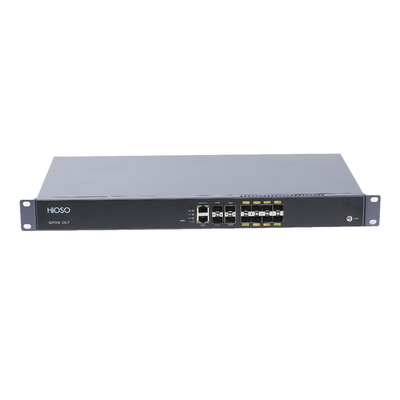 HA7308G-J 8PON GPON OLT Поддержка WEB SNMP CLI 4 GE/10GE SFP/SFP+(10GE) оптических портов восходящей связи
