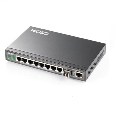 Порты сети 8 переключателя локальных сетей Poe с 1 гигабитом комбинированным гаван DC48V