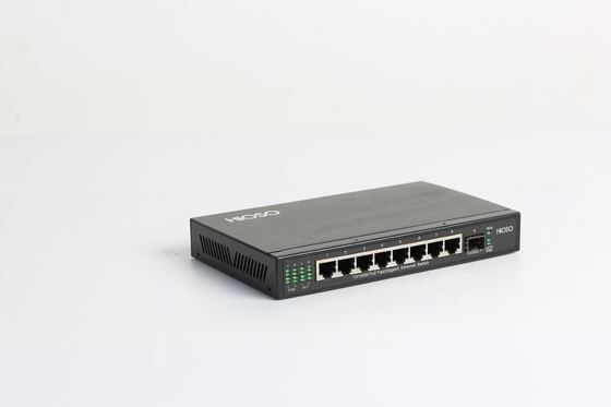 Порты сети 8 переключателя локальных сетей Poe с 1 гигабитом комбинированным гаван DC48V